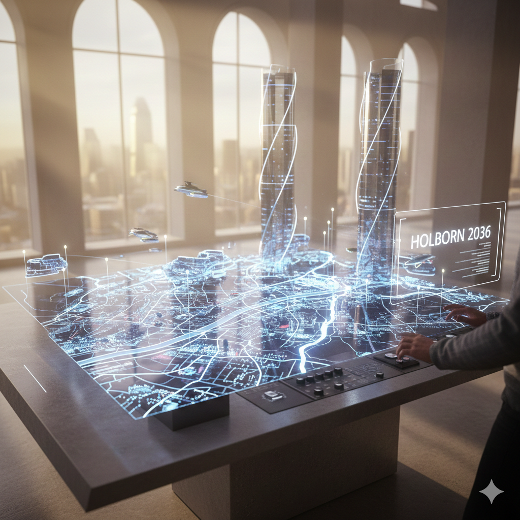 Image of Holborn in 2036